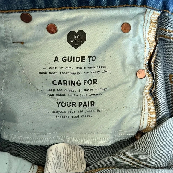 Madewell High Rise Denim Shorts Size 24 - Picture 12 of 13